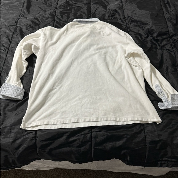 PreOwned COOGI 4xl Long sleeve cotton polo with French cuffs 58# - Picture 7 of 13